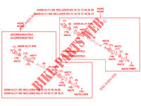 AANDRIJFAS (DETAIL) voor Kymco MXU 500 T GREEN LINE IRS 4X4 4T EURO II