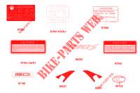 STICKERS / LABELS voor Kymco PEOPLE S 150i ABS EURO 4